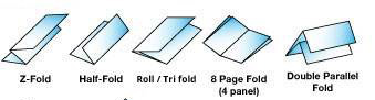 Brochure folding 1