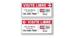 DIRECTIONNELLES 24X12 VISITE-LIBRE