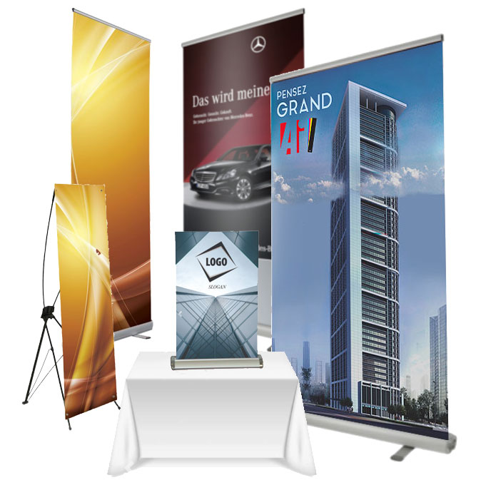 Bannière avec support Categorie