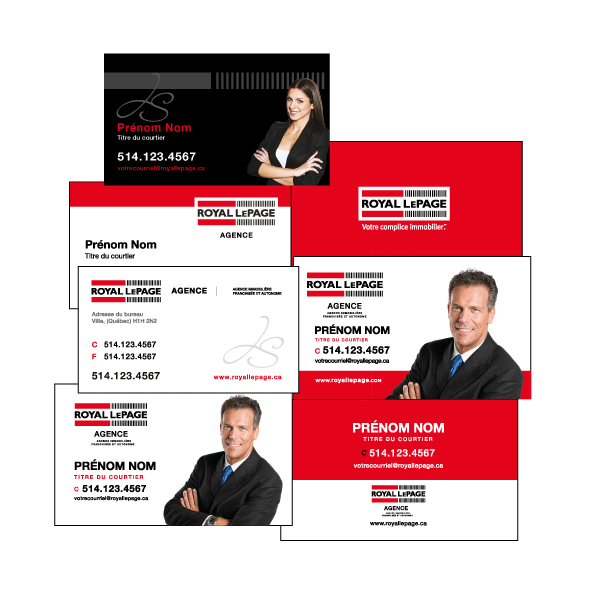 Cartes d'affaires Royal Lepage