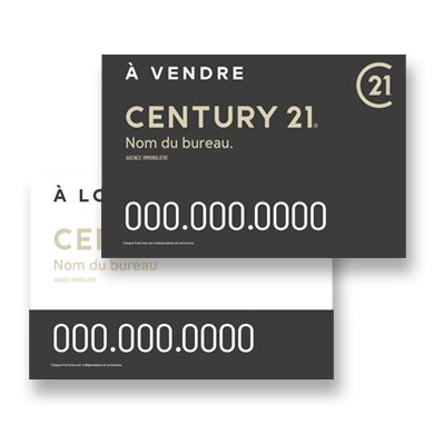 Pancartes Résidentielles 36x24