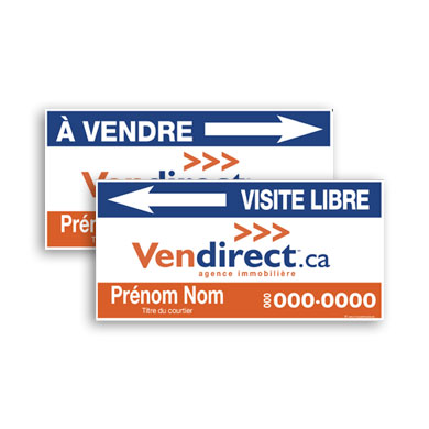 Pancartes Directionnelles VD