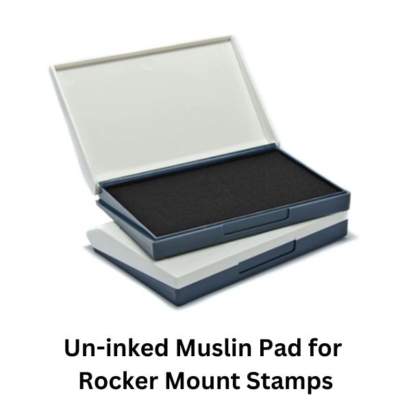 Premium un-inked muslin pad, offering a smooth surface for precise applications and clean handling