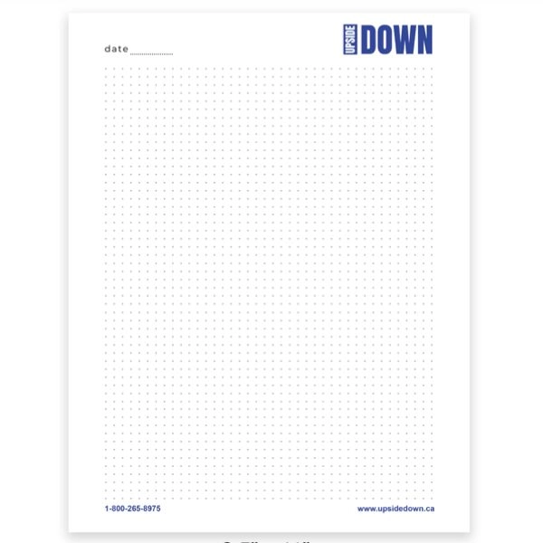 Compact notepad with a sturdy cardboard backing for easy writing on the go.