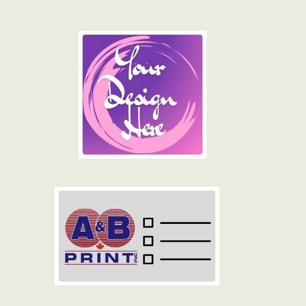 Single label stickers with a clean, crisp design, perfect for product branding, labeling, and organizing tasks