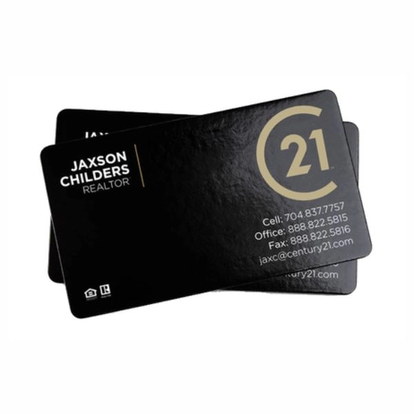 Unique specialty business card with custom features and premium materials, designed to stand out and leave a lasting impressi