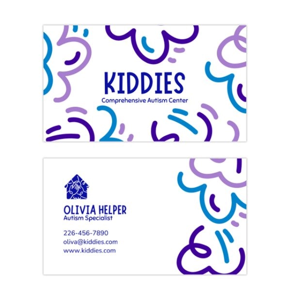 Offset business cards printed with precision, offering vibrant colors and crisp details for a polished look.