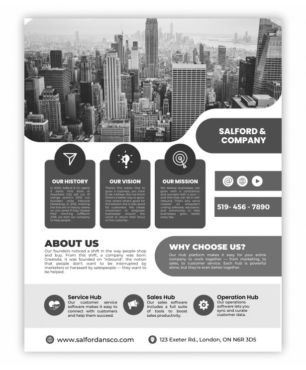 Quick flyer printing with high-quality results