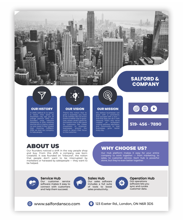 Vibrant, eye-catching flyers for your next event