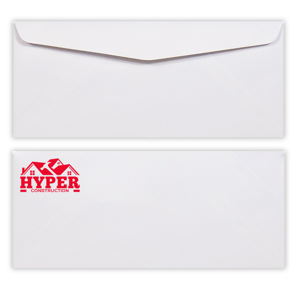 Custom-printed envelopes showcasing your professional identity and style