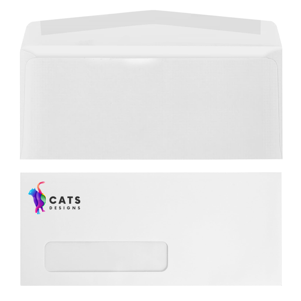 #10 envelopes designed for seamless mailing and secure document delivery