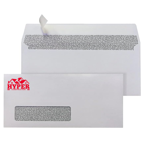 Customizable #10 printed envelopes perfect for corporate correspondence