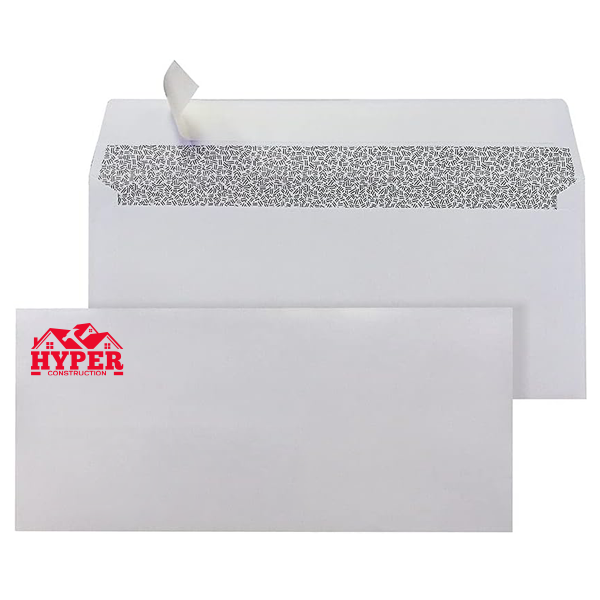 Custom #10 envelopes with your company logo and contact information.