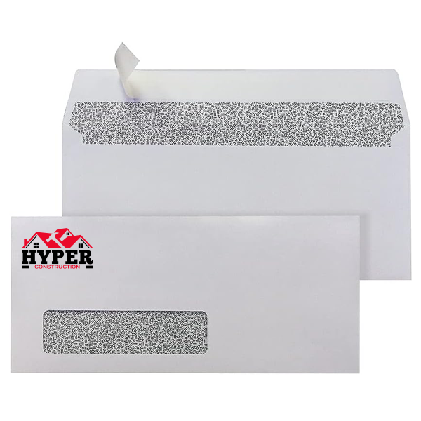 Custom-printed envelopes showcasing your professional identity and style.