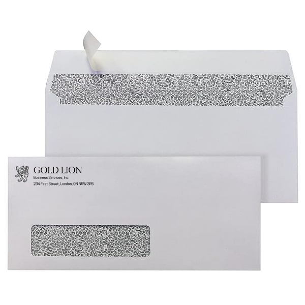 Multi-purpose #10 envelopes for invoices, statements, and invitations
