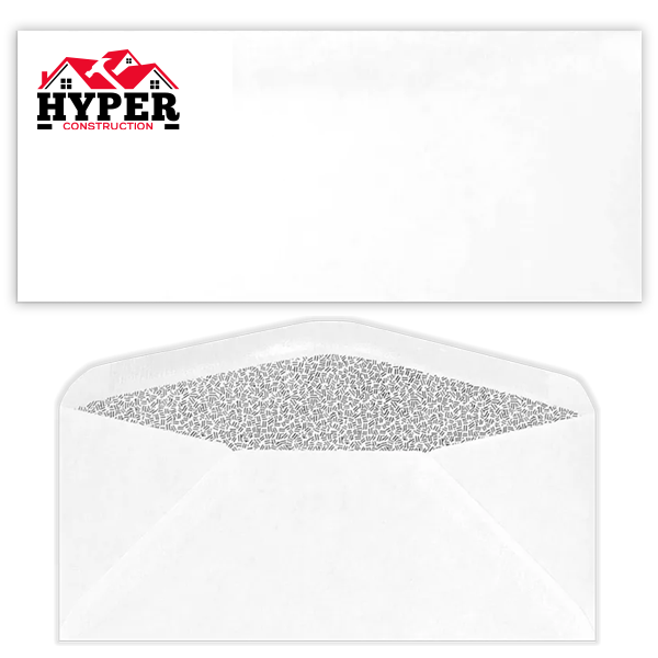 Designed for mailing efficiency, #10 envelopes fit standard letter sizes.
