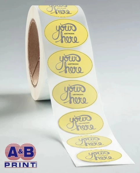 Standard Shape Roll Labels 3