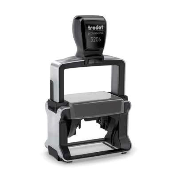 Heavy duty metal self-inking dater for professional use