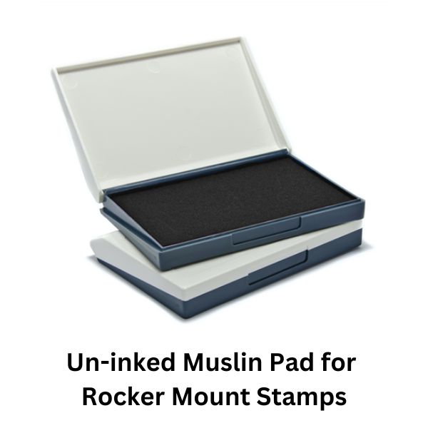 Premium un-inked muslin pad, offering a smooth surface for precise applications and clean handling