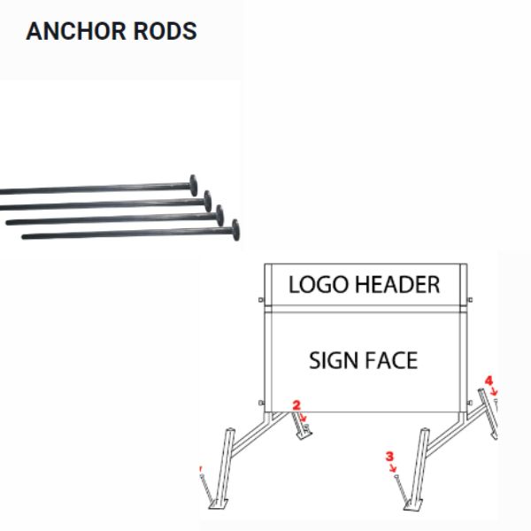Galvanized steel anchor rods with corrosion resistance, designed to provide long-lasting, secure anchoring for construction a