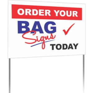 Bag signs for impactful advertising and promotions, featuring durable materials and customizable designs, perfect for attract