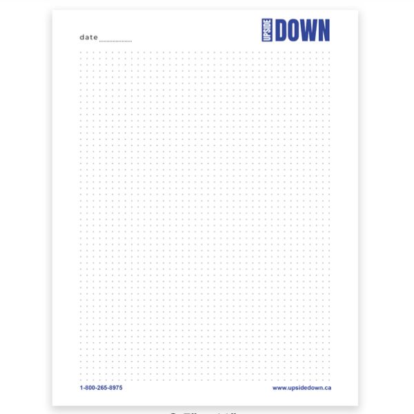 Versatile notepads for jotting down ideas and notes, featuring a practical design with ample writing space, ideal for home, o
