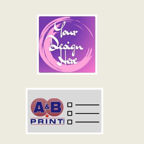 Single label stickers with a clean, crisp design, perfect for product branding, labeling, and organizing tasks