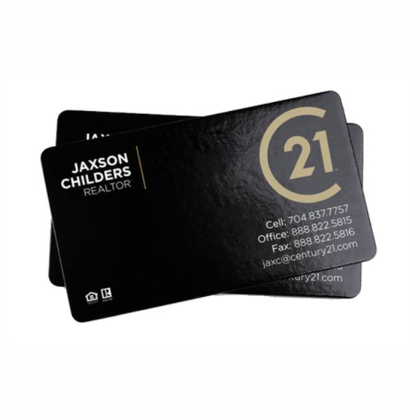 Unique specialty business card with custom features and premium materials, designed to stand out and leave a lasting impressi