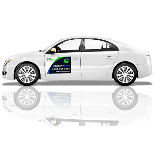 Customize your vehicle magnets with your business logo, website, phone number, and any other information to increase visibili