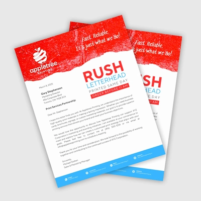 Same Day - Letterheads