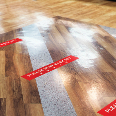 Floor decals