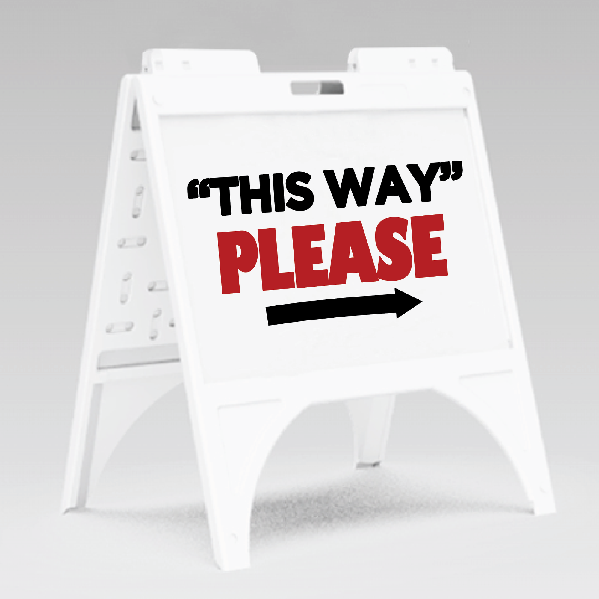 Quick Sign A Frame.