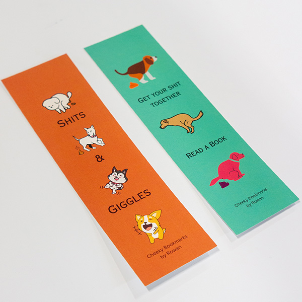 Bookmarks square corners