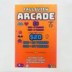 Coroplast Arcade Signs