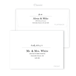 Return and Recipient Classic