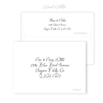 Recipient Hand Written