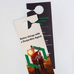 Door Hanger Custom Die Cut