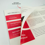 Full colour double sided printing