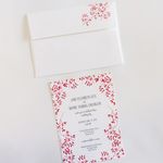 Invitation and envelope 1