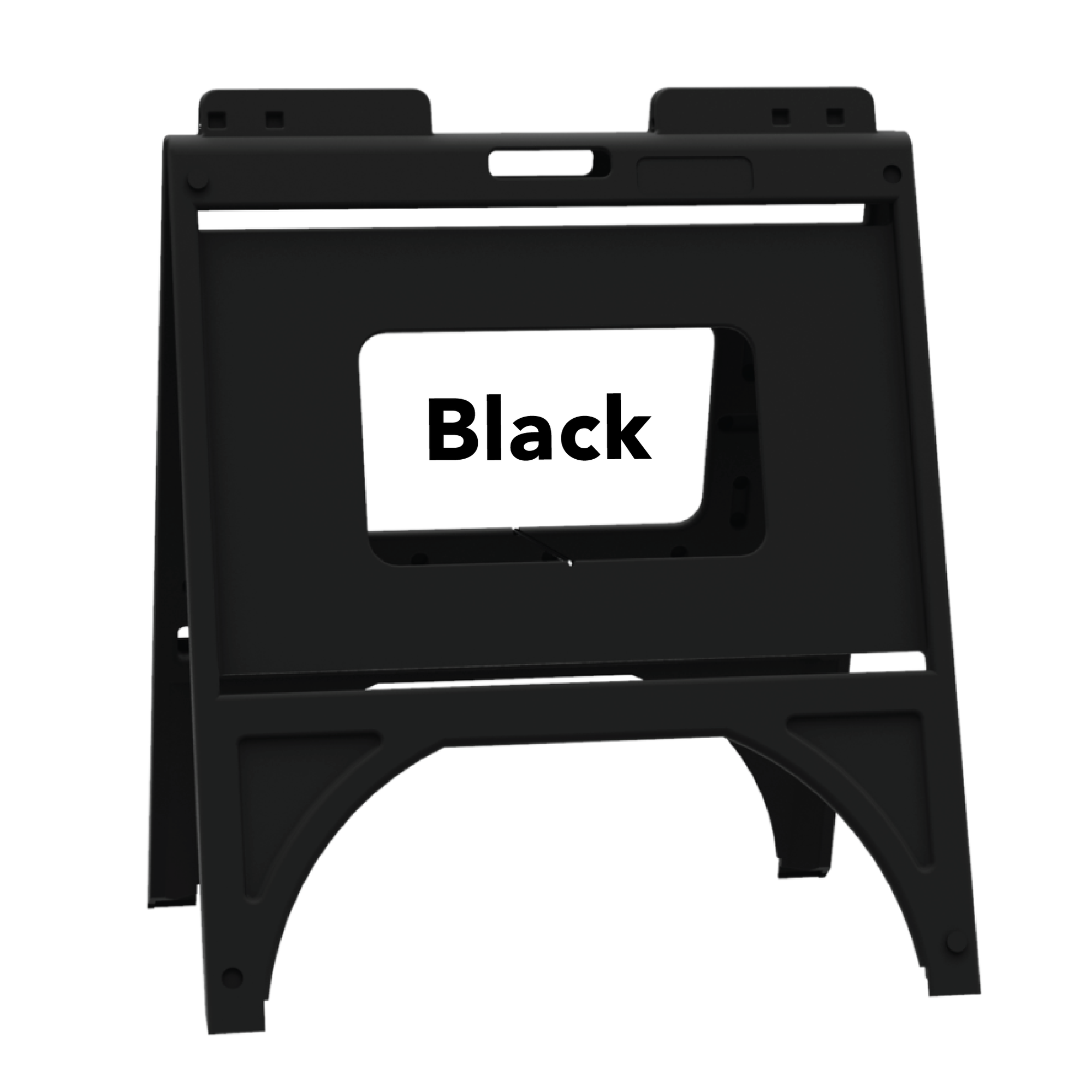 Black frame without insert