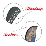 Feather and Teardrop Pic