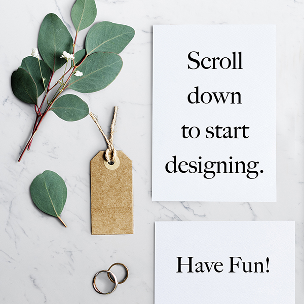 Scroll Down to get started