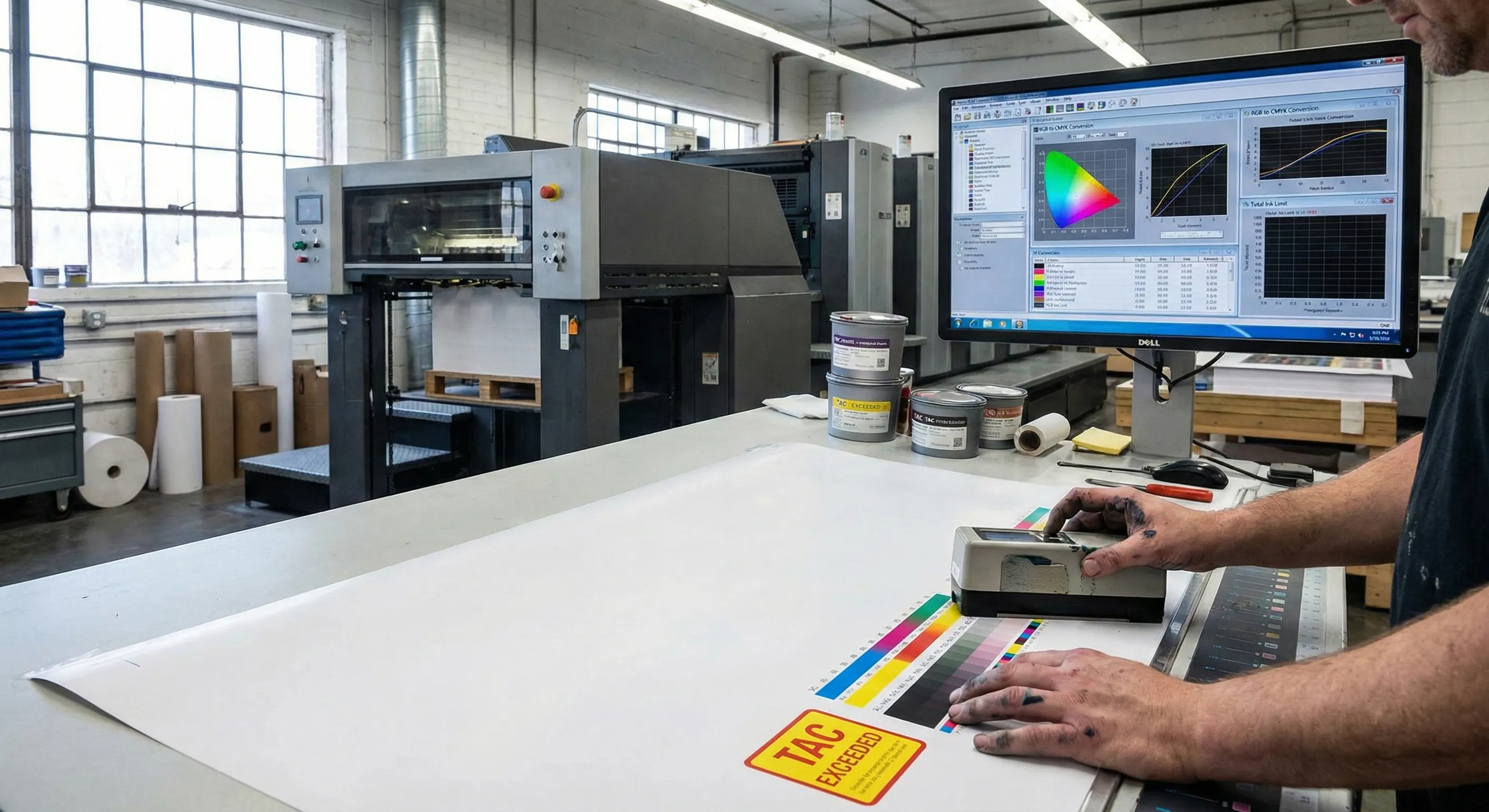 Free Ink Limit (TAC) Calculator & RGB to CMYK Converter