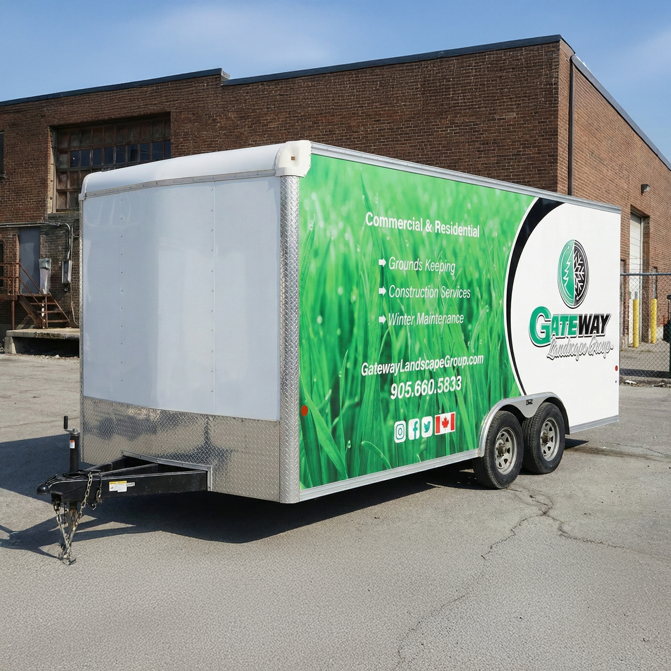 Trailer Partial Wraps | Custom Trailer Graphics with 3M & Avery Vinyl