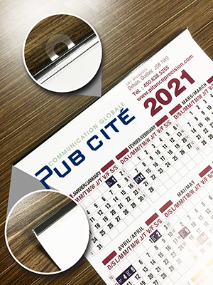 Calendar Poster with hanger