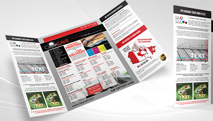 Fort McMurray flyer and brochure printing services