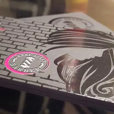 Suede Laminated Cards + Spot UV