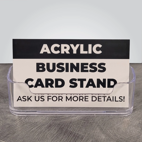 Custom Acrylic Business Card Holder