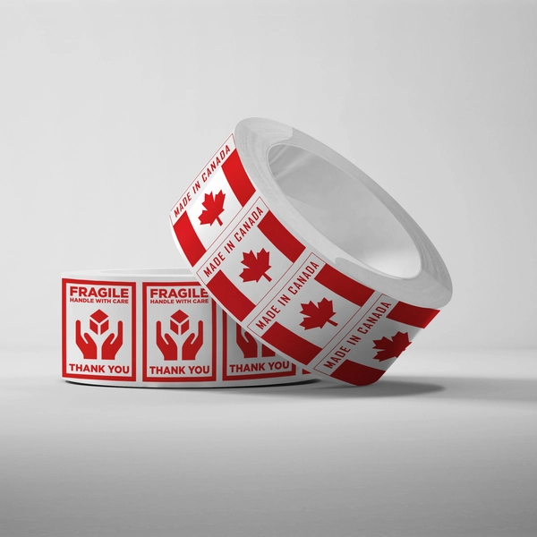 BOPP Rectangle Roll Labels