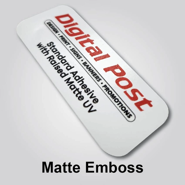 matte emboss